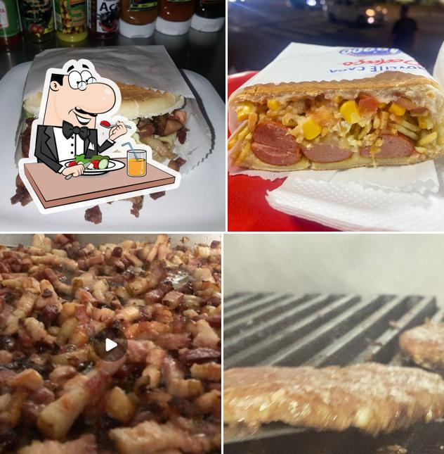 Comida em Magoo Burguers