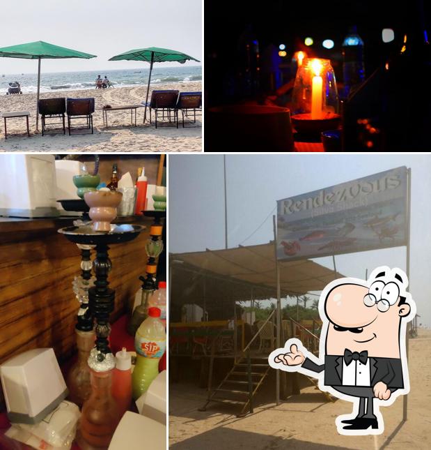 The interior of Rendezvous Shack