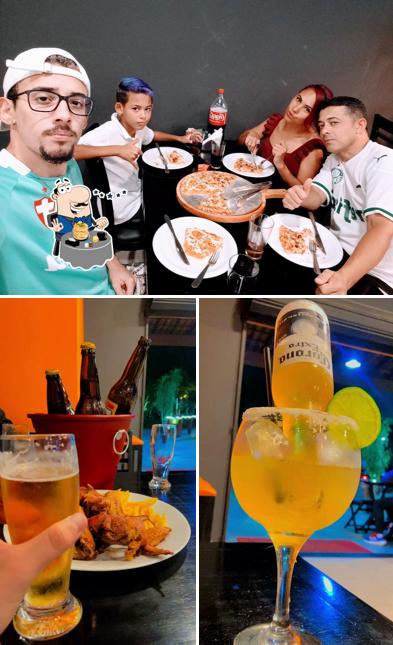 Esta é a imagem apresentando comida e interior no Restaurante Cantinho Bom Demais