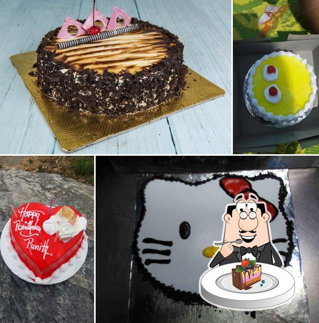 Look at the photo of Cake Menu