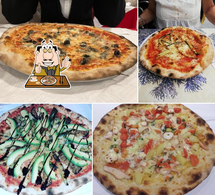 Essayez de nombreux genres de pizzas