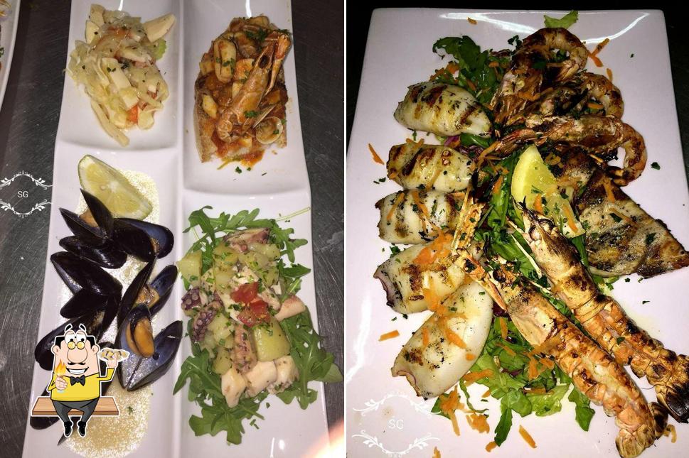 Prova la cucina di mare a Ristorante Pizzeria 'Sottogrotta' di Zerellari Monsummano Terme