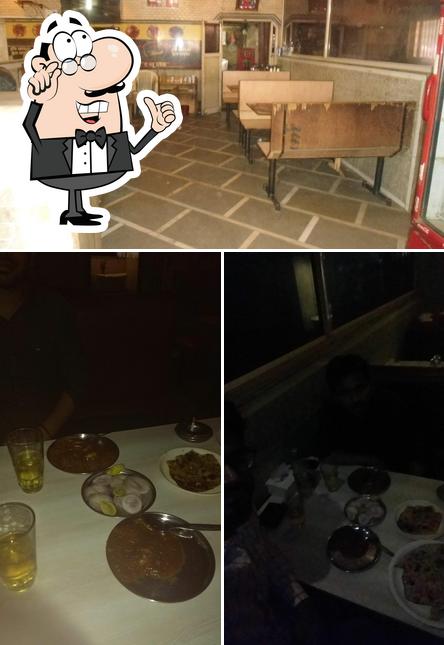 The interior of Hirens Point Hotel Pooja Bar & Restaurant