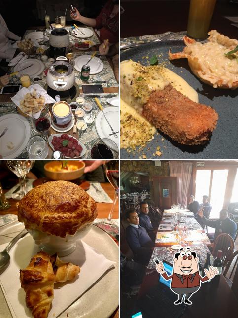 Comida em Ludwig Restaurant