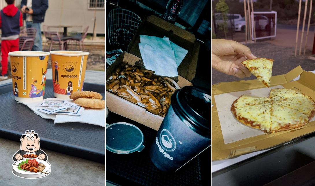 Cheese pizza at Momento