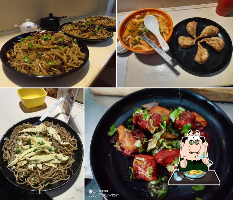 Food at Raymond's eatery