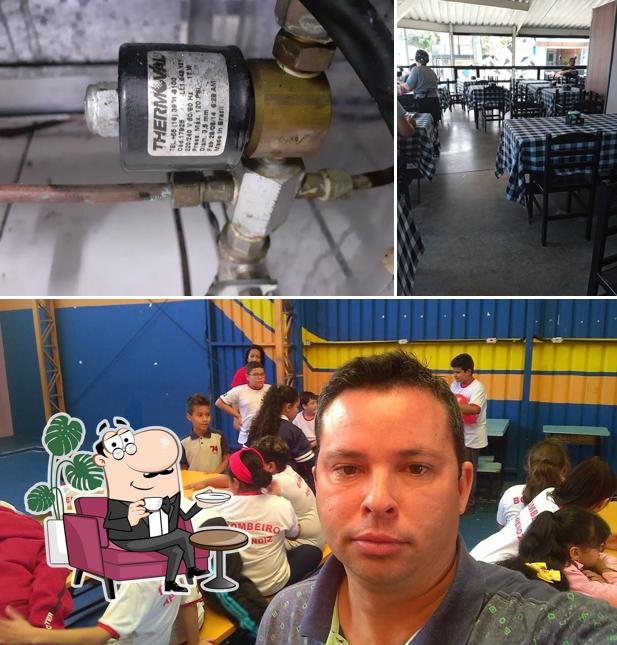 Veja imagens do interior do Santa Fé Restaurante