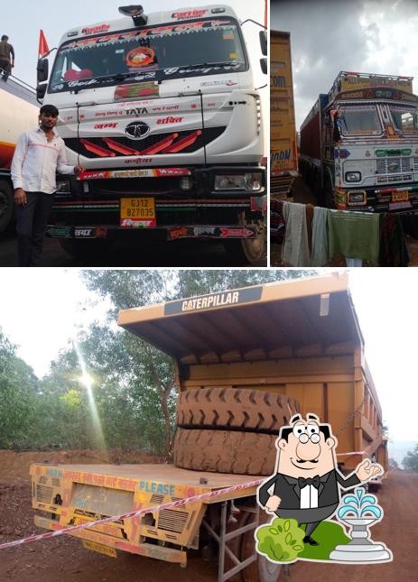 The exterior of राजस्थानी ढाबा मांगीलाल बिश्नोई