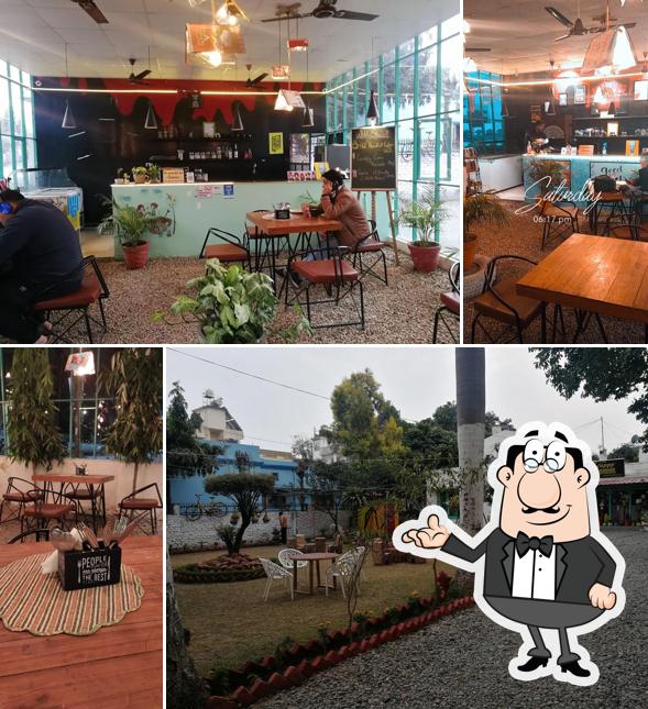 The interior of Cafe 7 ATE 9