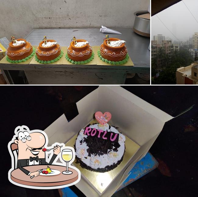 The picture of food and exterior at Mother's Bakery