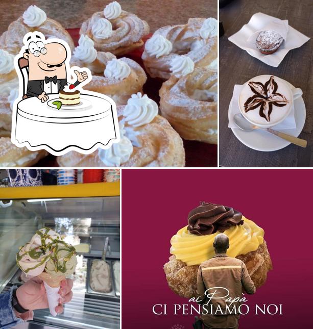 Bar La Palma propone un'ampia selezione di dolci