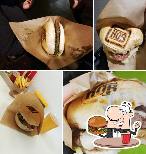 Concediti un bell'hamburger a HOB
