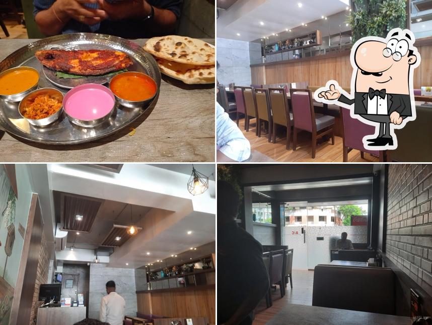 The interior of Sanjay Lunch Home