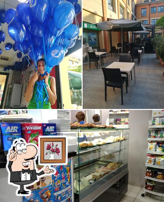 Gli interni di Darsena Café