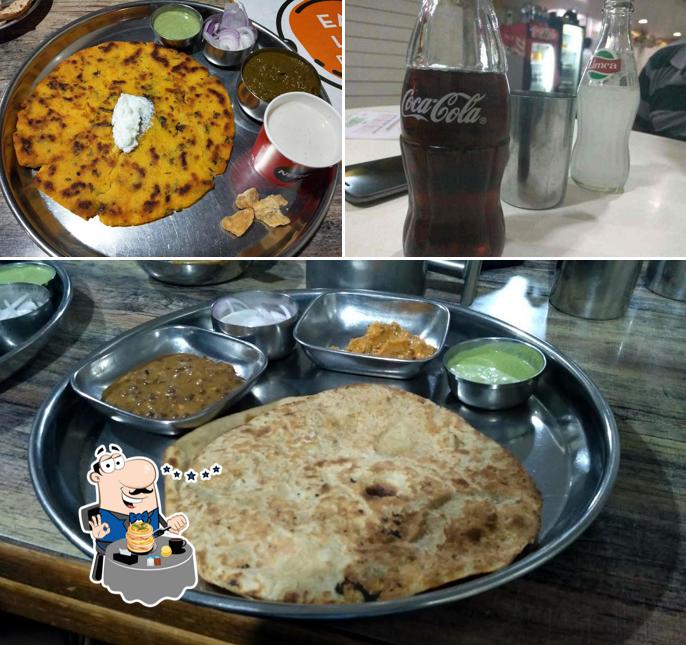 The restaurant's food and beer