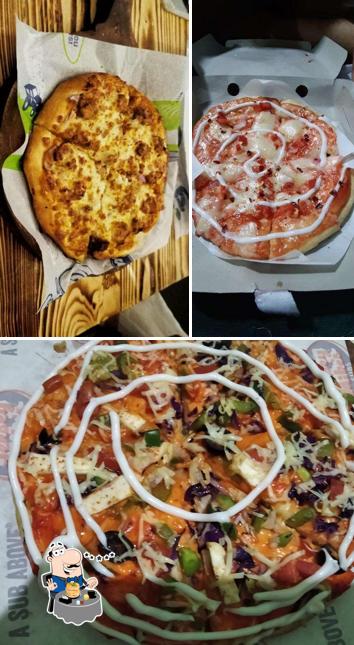 Food at Mario Pizza Hut