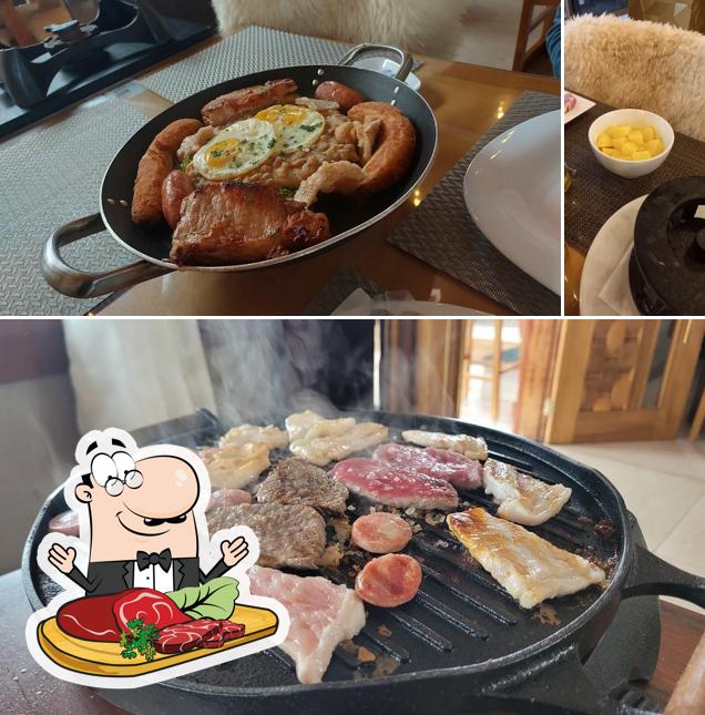 Restaurante Renascer oferece pratos de carne