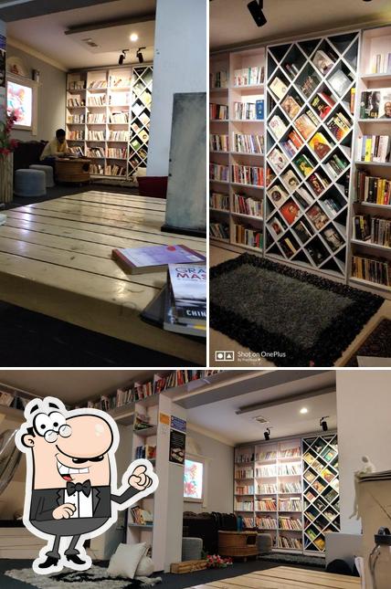 Check out how WORDS AND SIPS BOOK CAFE looks inside