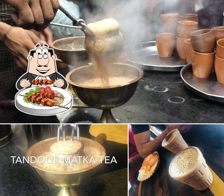 The restaurant's food and beverage