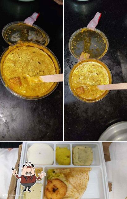 Food at Hot Chips Veg Restaurant