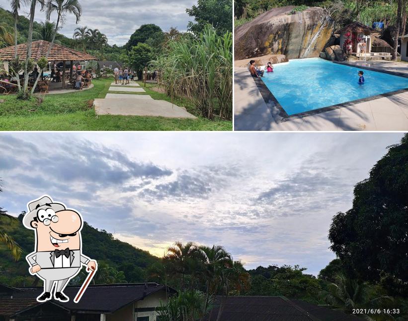 Descubra a área externa do Restaurante MaxCana