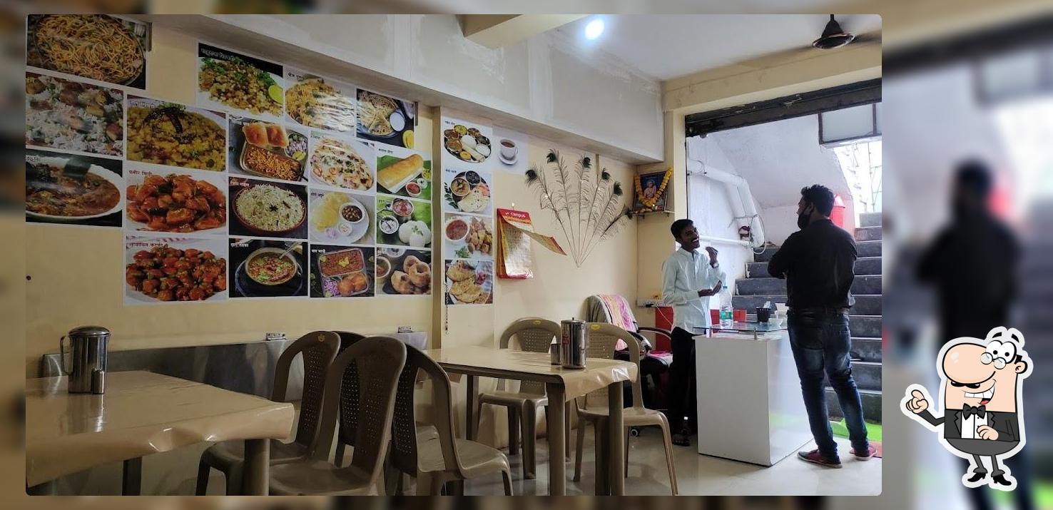 The interior of Maulis Kitchen Pure veg