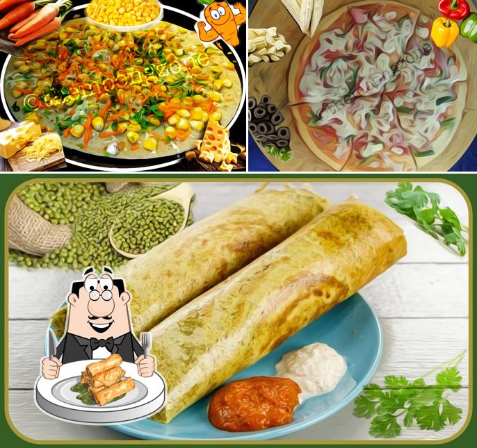 Spring rolls at The Moong Zone