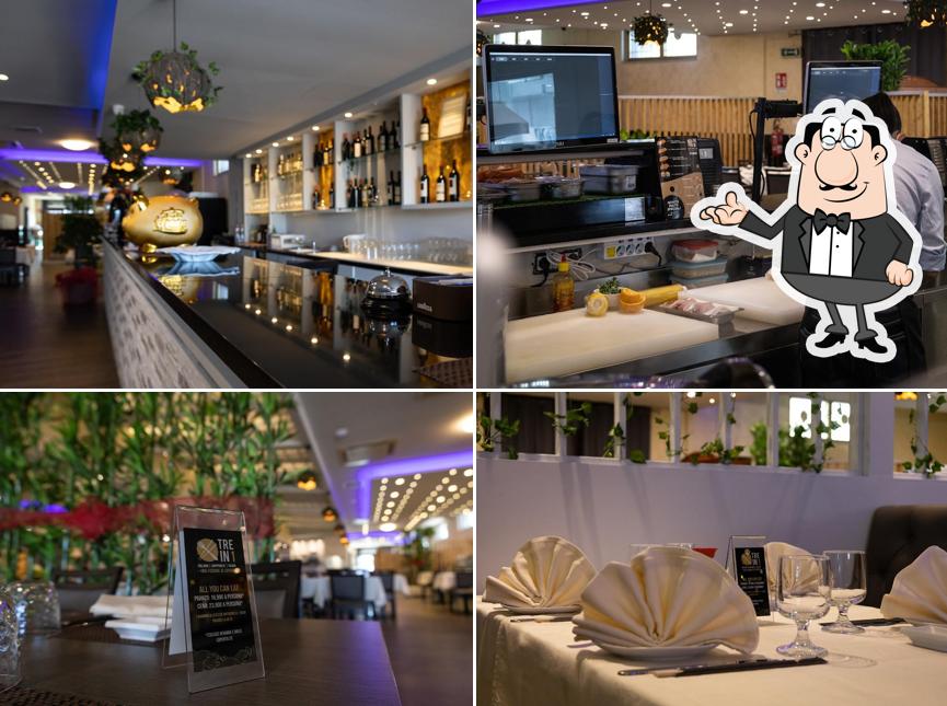 Gli interni di Ristorante Tre in 1 - Selargius