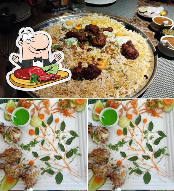 Meat meals are offered by THE CLASSIE JAIL RESTAURANT