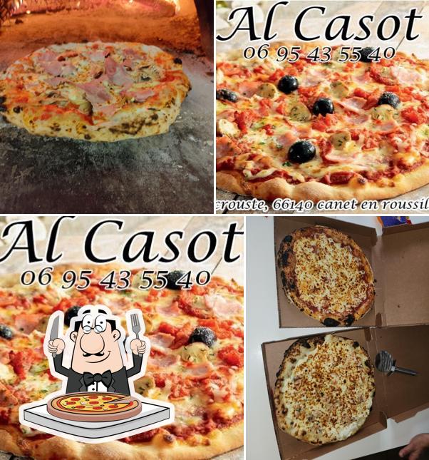 Al casot Pizza au feu de bois