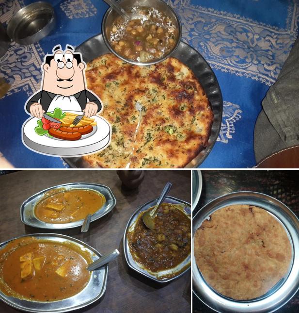 Food at Babe Da Dhaba