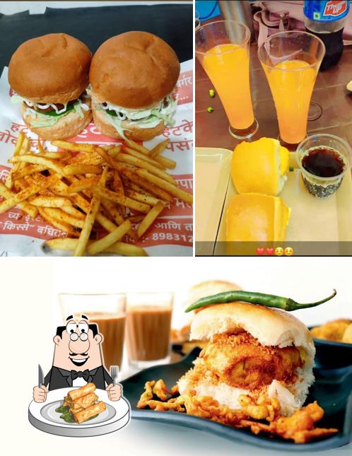 Spring rolls at Hatke Vada