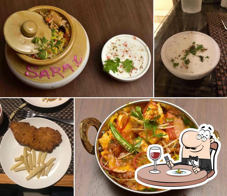 Meals at Mughal sarai