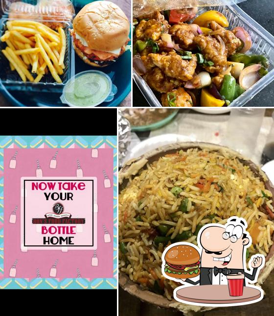 Hamburger at BON'S FOOD FACTORY