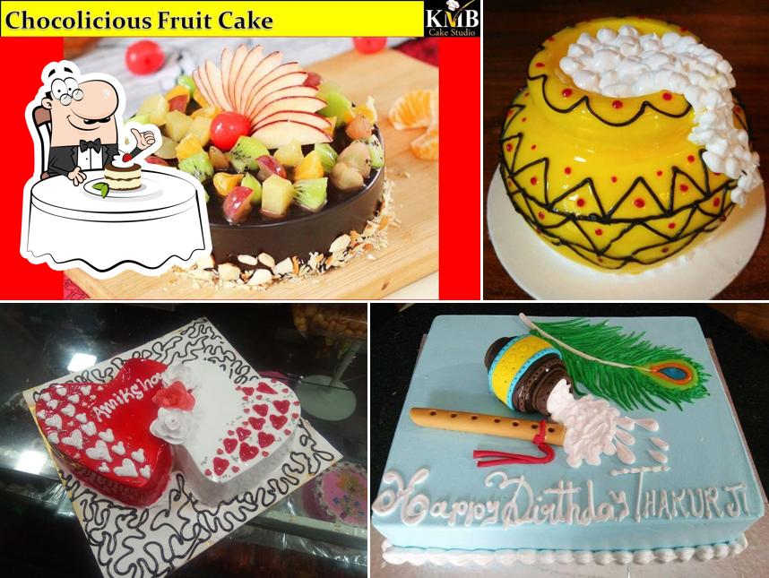 KMB Cake Studio offers a number of sweet dishes