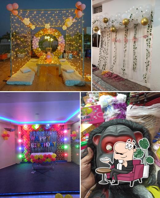 Check out how Lakshmi Narayan Balloon Store & Bakery looks inside