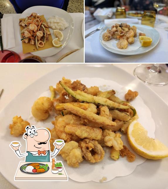 Calamari fritti al Osteria Cuccagna