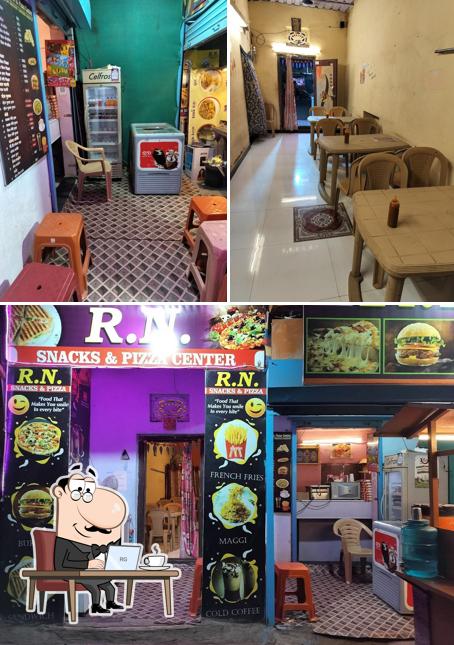 The interior of R N Snack Center