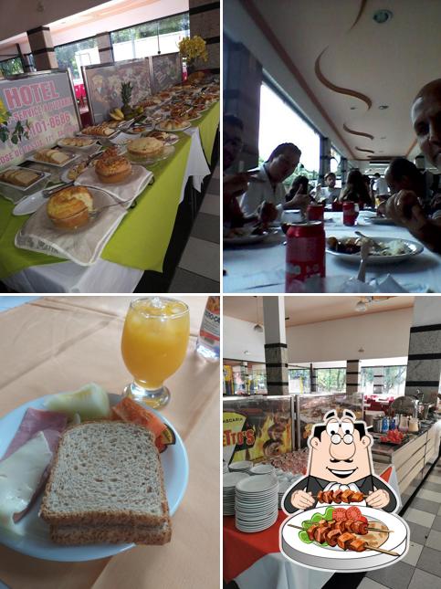 Platos en Hotel Self Service e Pizzaria Spettu's