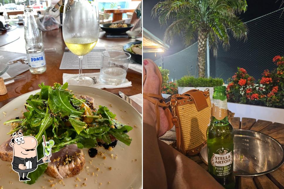 Amor Quiosque offerece uma seleção de bebidas