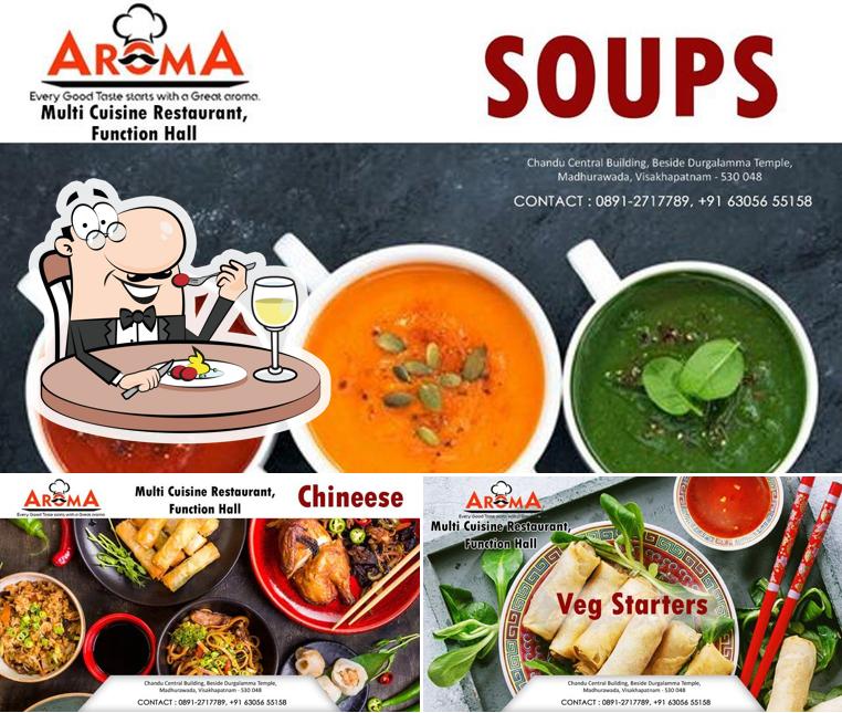 Food at Aroma Multi Cuisine Restaurant, Madhurawada