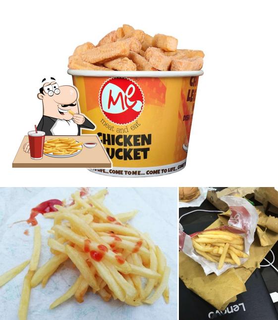 Try out fries at Meat and Eat