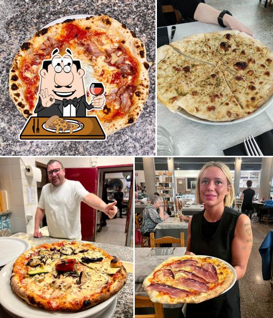 A Osteria del Tempo Perso, puoi goderti una bella pizza