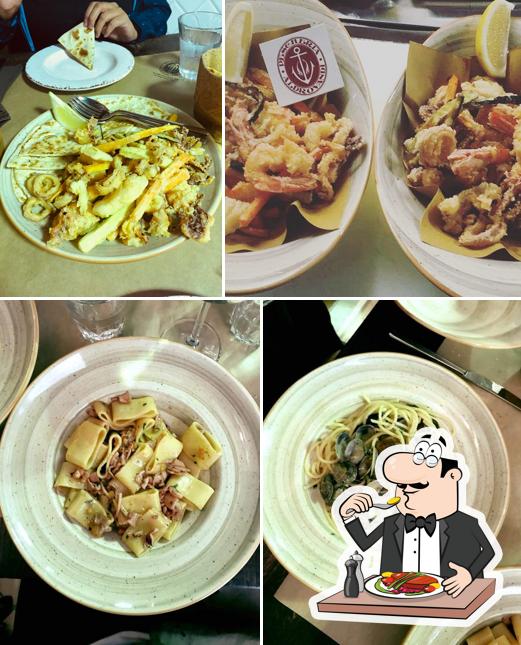 Cibo al Pescheria Aldrovandi