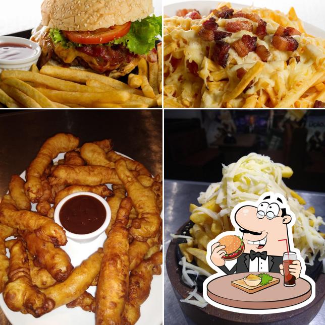 Hambúrguer em Studio B Bar e Sanduicheria