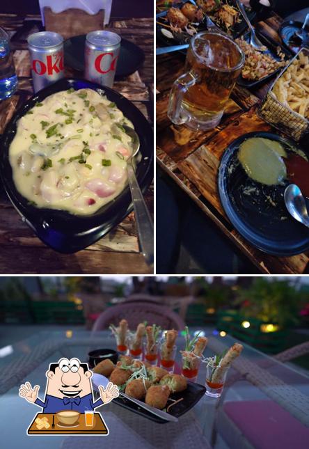 Clam chowder at Barish