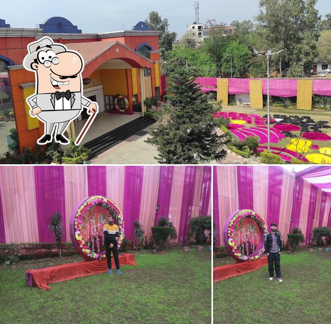 Check out how Choudhary Palace and Marriage Hall looks outside