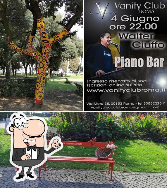 Gli interni di Vanity Club Roma