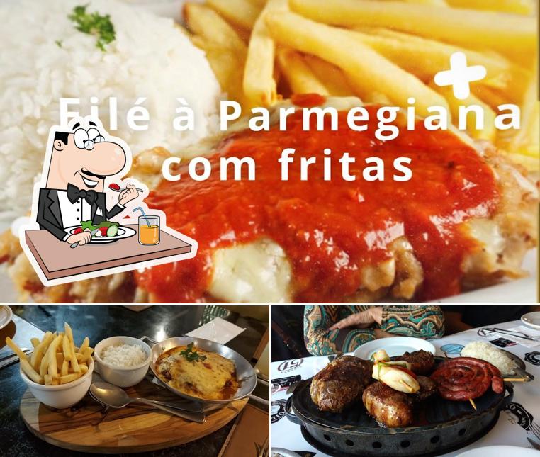 Comida em Churrasco ao Vivo
