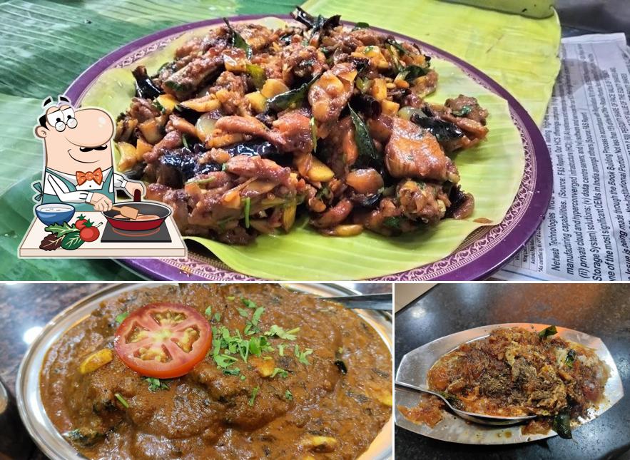 Chicken curry at Chidambaram New Moorthy Cafe